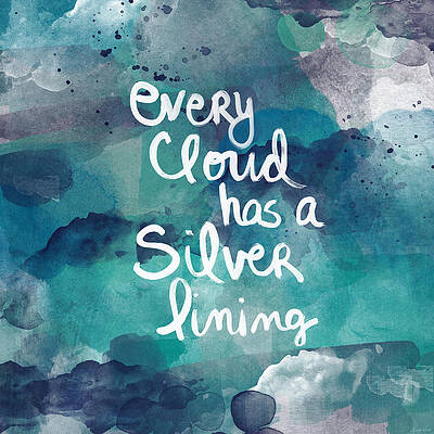 Wall Art - Painting - Every Cloud by Linda Woods
