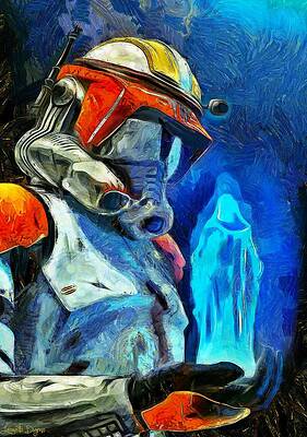 Execute Order 66 - Van Gogh style by Leonardo Digenio Execute Order 66 - Van Gogh style by Leonardo Digenio