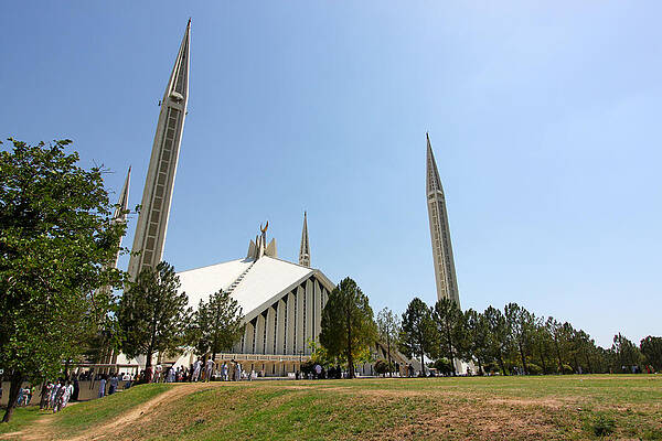 Faisal Mosque Art Pixels