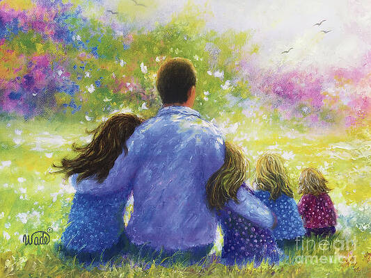 Father And Daughter Paintings Fine Art America