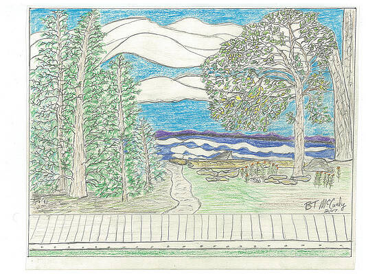 Favorite Bench by Bruce McCurdy