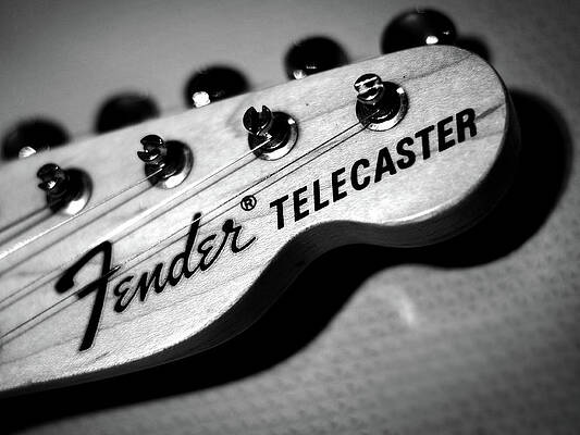 Wall Art - Photograph - Fender Telecaster by Mark Rogan