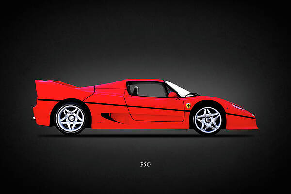 Wall Art - Photograph - Ferrari F50 by Mark Rogan