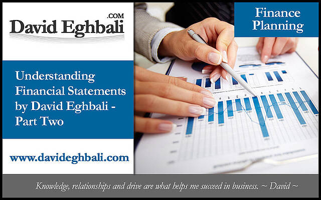 Financial Statement Part-2 by David Eghbali by David