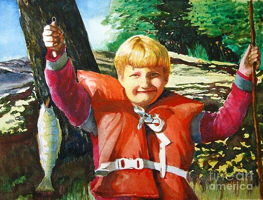 Boy Fishing Paintings for Sale (Page #17 of 20) - Fine Art America