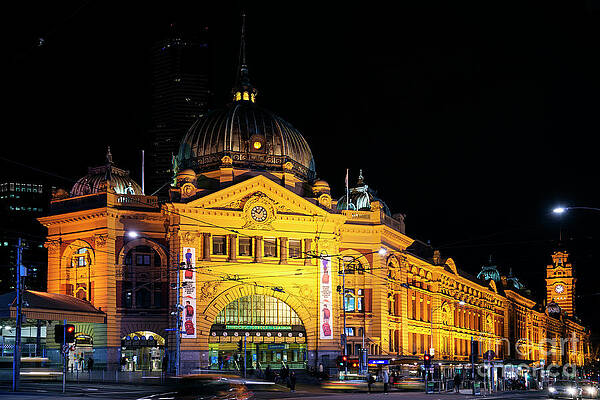 Flinders Street Station Art Pixels