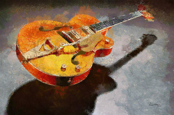 Floating Guitar by Russ Harris Floating Guitar by Russ Harris