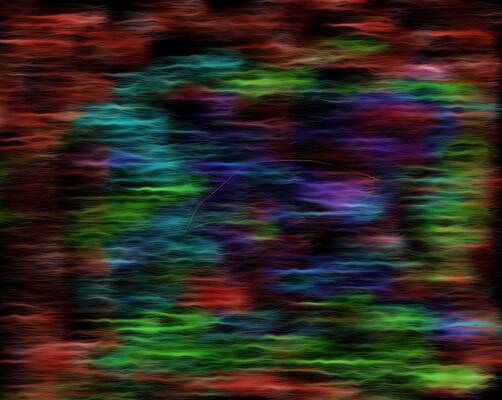 Flourescent Fish by Michael Laughrin