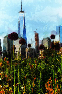  Digital Art - Flowers Of Steel by Jim  Nooney