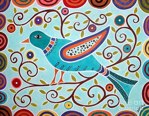 Folk Bird by Karla Gerard Folk Bird by Karla Gerard