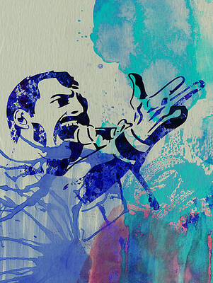 Freddie Mercury Paintings Fine Art America