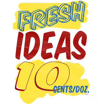 Wall Art - Painting - Fresh Ideas by Edward Fielding