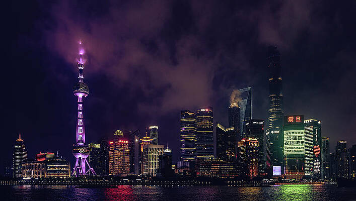 Wall Art - Photograph - From the Bund II by Nisah Cheatham