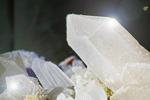 Frosted Quartz Crystals by AVE GUEVARA Frosted Quartz Crystals by AVE GUEVARA