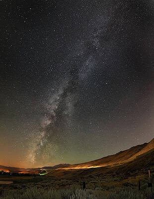 Galena Creek Bridge Under Summer Sky Filled with Milky Way and Mt. Rose in the Background by Brian Ball Galena Creek Bridge Under Summer Sky Filled with Milky Way and Mt. Rose in the Background by Brian Ball