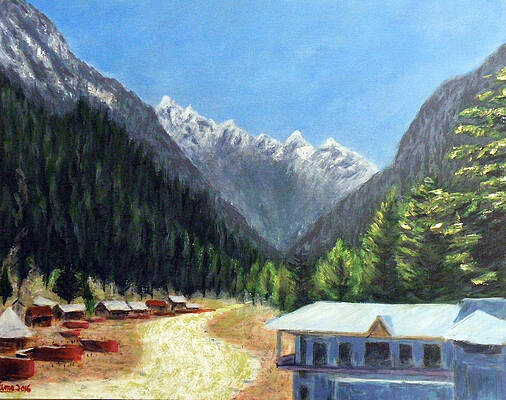 Uttarakhand Paintings Fine Art America Hot promotions in landscape drawing kids on aliexpress: uttarakhand paintings fine art america