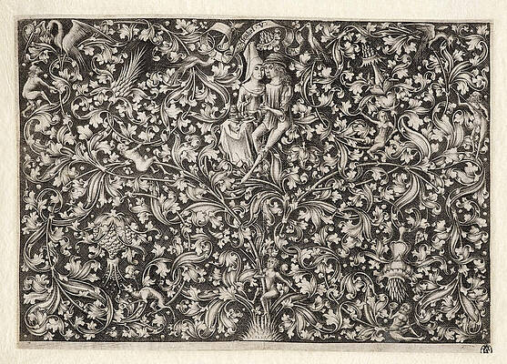 Garden of Love Print by Israhel van Meckenem