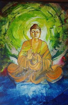 Gautam Buddha Paintings | Fine Art America