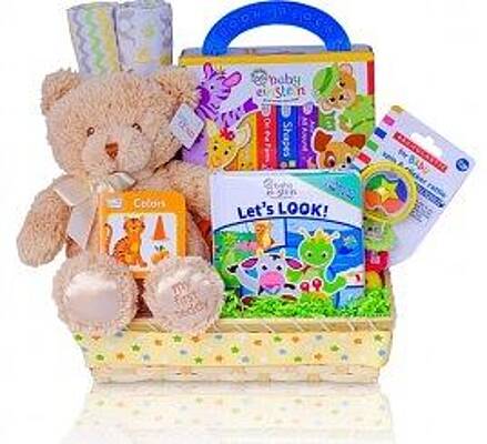 baby clothes gift basket