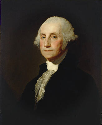George Washington 2 Print by Gilbert Stuart
