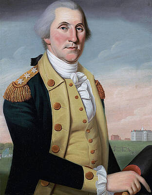 George Washington at Princeton Print by Charles Peale Polk