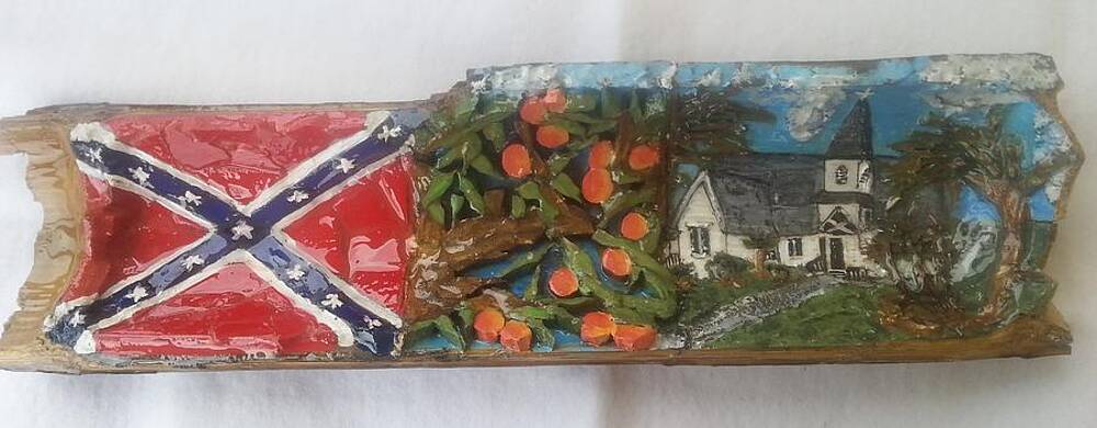 Southern Georgia 350 Mixed Media By Tracey From Driftwood Art