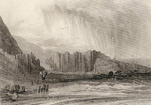 Giants Causeway Drawings Fine Art America