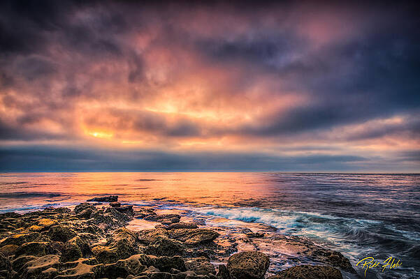 Wall Art - Photograph - Glow over the Pacific by Rikk Flohr