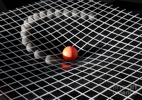 Wall Art - Photograph - Gravity Simulation by Ted Kinsman