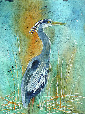 Great Blue Heron II by Ann Nunziata Great Blue Heron II by Ann Nunziata