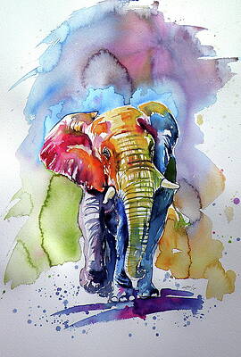 Elephant Paintings (Page #15 of 35) | Fine Art America