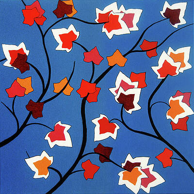 Abstract Christmas Tree Paintings Fine Art America