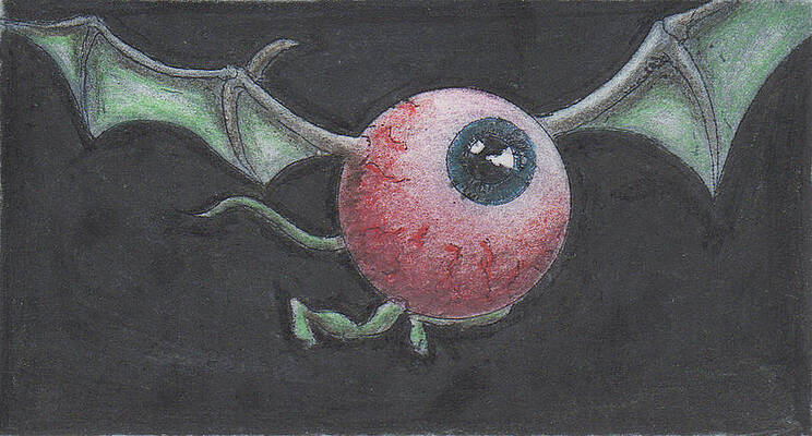 Wall Art - Drawing - Griffin Eye  by Erik Paul