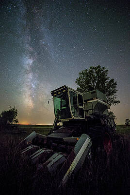 Wall Art - Photograph - Grim Gleaner  by Aaron J Groen