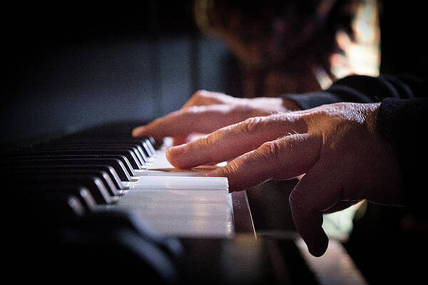 Hands playing keyboard by Nicky Meyer Hands playing keyboard by Nicky Meyer