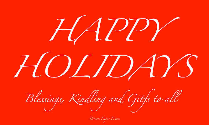 Happy Holidays - Day 1 by WADE HAMPTON Happy Holidays - Day 1 by WADE HAMPTON