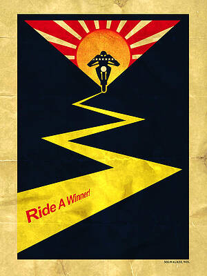 Wall Art - Photograph - Harley Ride A Winner by Mark Rogan