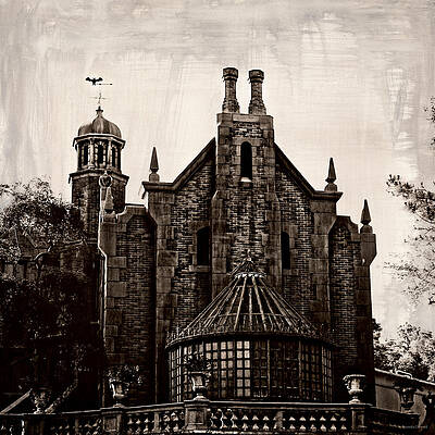Wall Art - Photograph - Haunted Mansion by Dark Whimsy