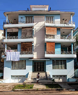 Havana Cuba Apartment Building by Charles Harden Havana Cuba Apartment Building by Charles Harden
