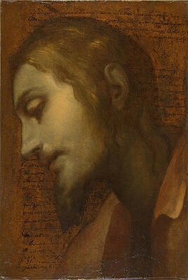 Head of Christ Print by Cigoli