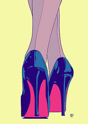 High Heel Shoes Drawings for Sale - Fine Art America