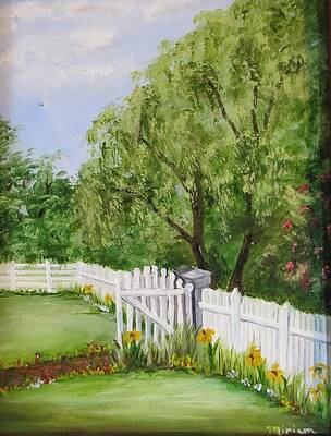  Painting - Hermitage by Miriam Lynch