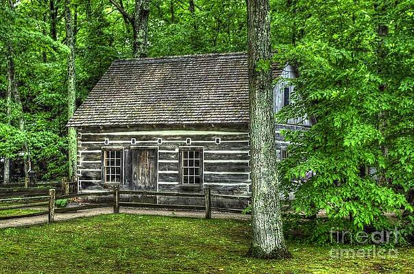 Hessler Log Cabin by Randy Pollard Hessler Log Cabin by Randy Pollard