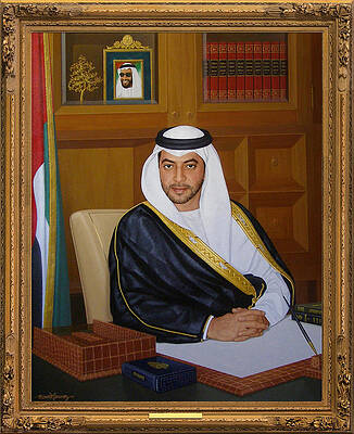 HH Sheikh Hamdan Bin Zayed by Masood Parvez HH Sheikh Hamdan Bin Zayed by Masood Parvez