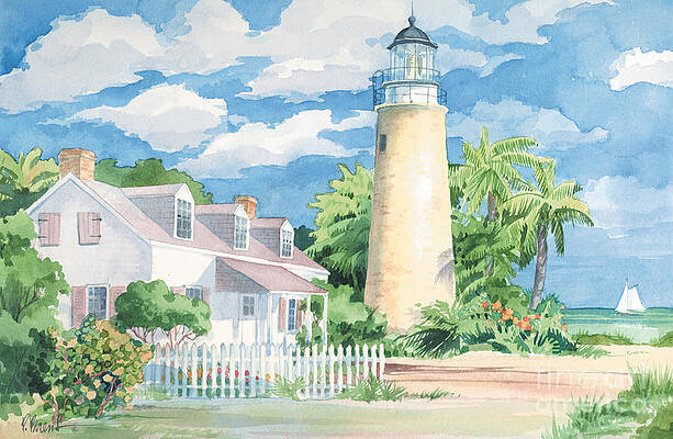 Morbihan Pennant Lighthouse 9.5/7.5/6 cm Resin Art Print 