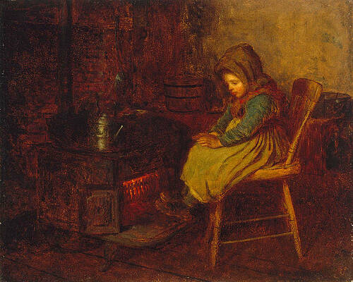 Home and Warmth Print by Eastman Johnson
