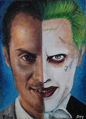 the joker face paint