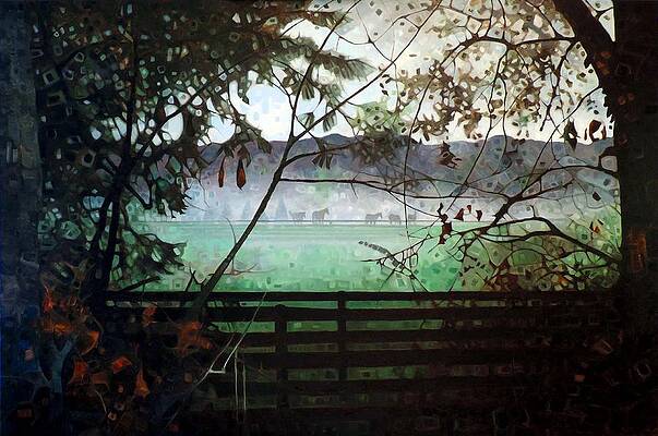 Horses in the Mist by T S Carson Horses in the Mist by T S Carson