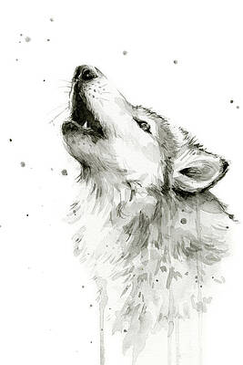 Wolf Paintings Fine Art America
