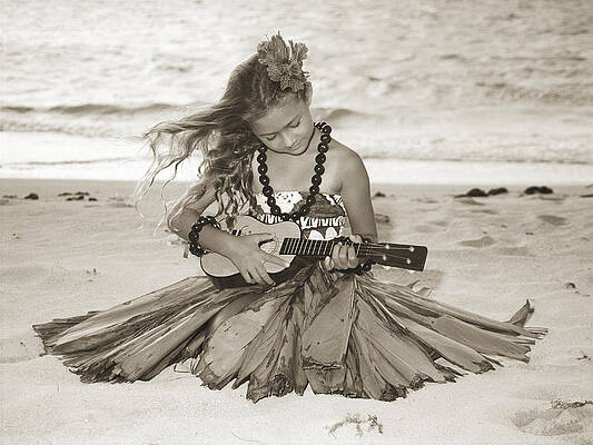 Wall Art - Photograph - Hula Girl by Himani - Printscapes